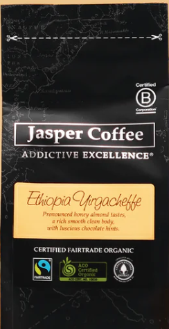 Jasper Coffee - Ethiopia Yirgacheffe Ground 250g
