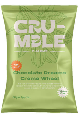 Crumble Charms - Chocolate Dreams Creme Wheel 55g