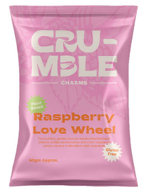 Crumble Charms - Raspberry Love Wheel 55g