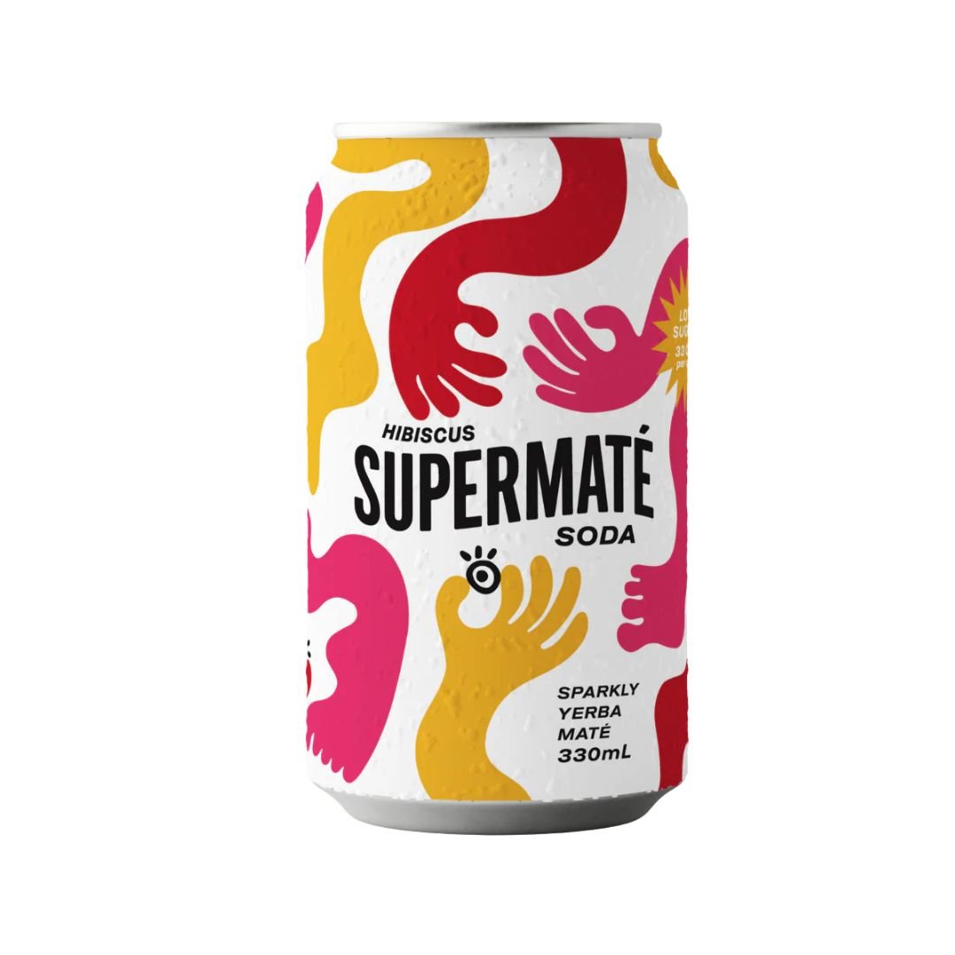 Supermate - Yerba Mate Hibiscus 330ml