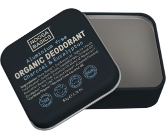 Noosa Basics - Deodorant Tin Charcoal & Eucalyptus 50g