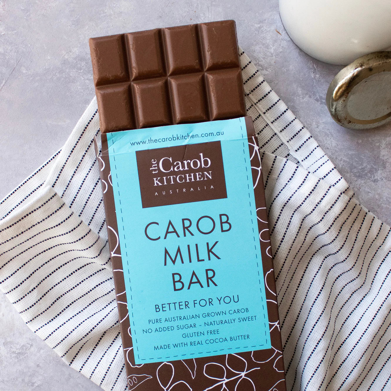 Carob Kitchen - Milk Carob Bar 80g