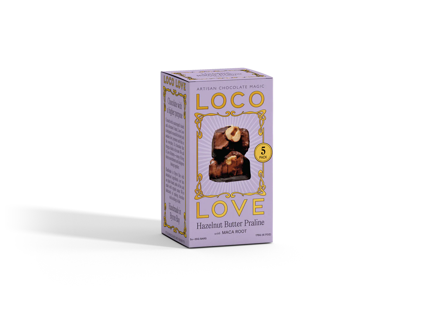 Loco Love - Hazelnut Praline 5pack 175g