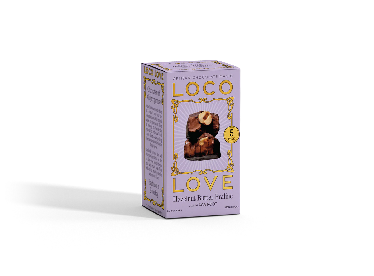 Loco Love - Hazelnut Praline 5pack 175g
