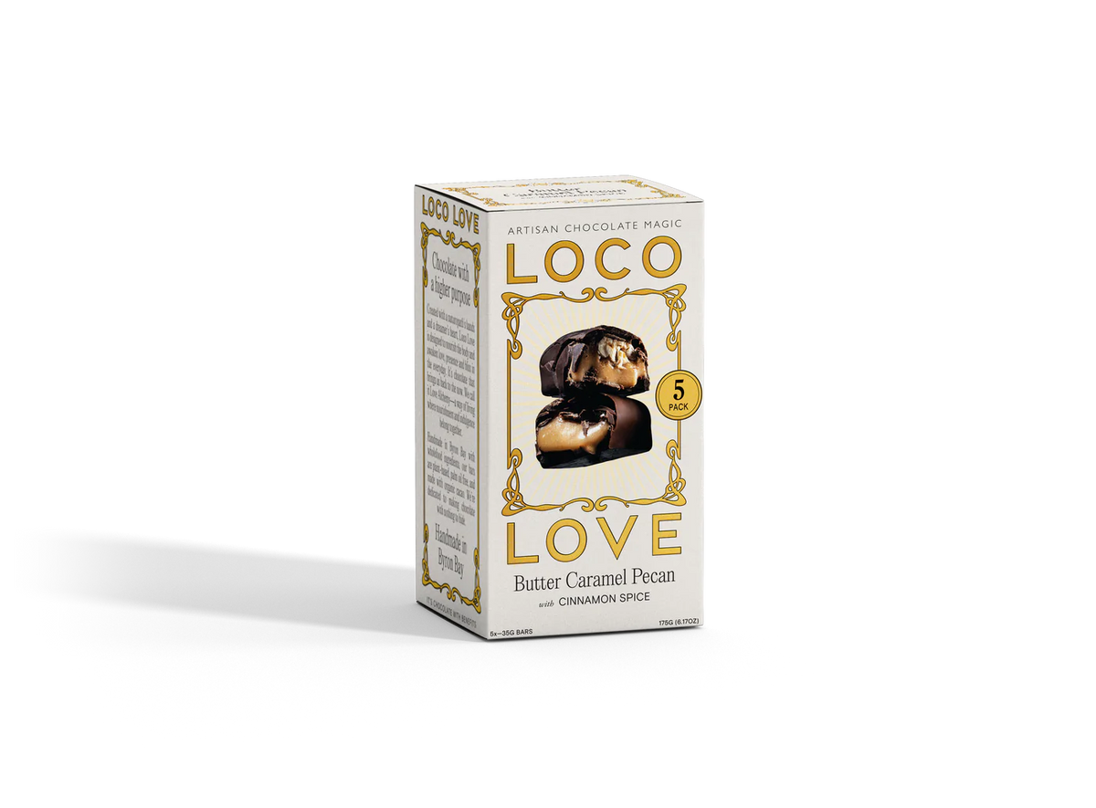 Loco Love - Butter Caramel Pecan 5pack 175g