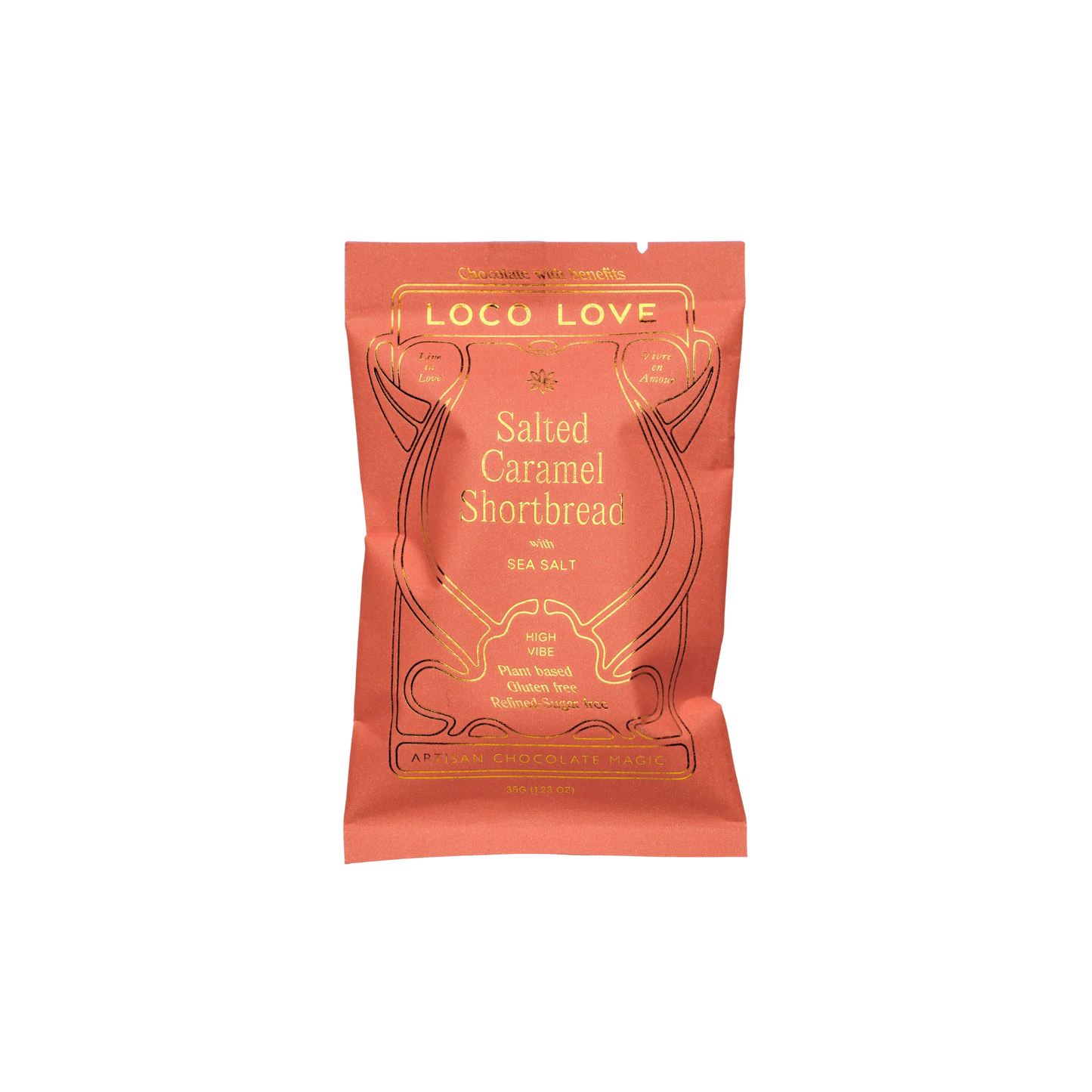 Loco Love - Salted Caramel Shortbread 35g