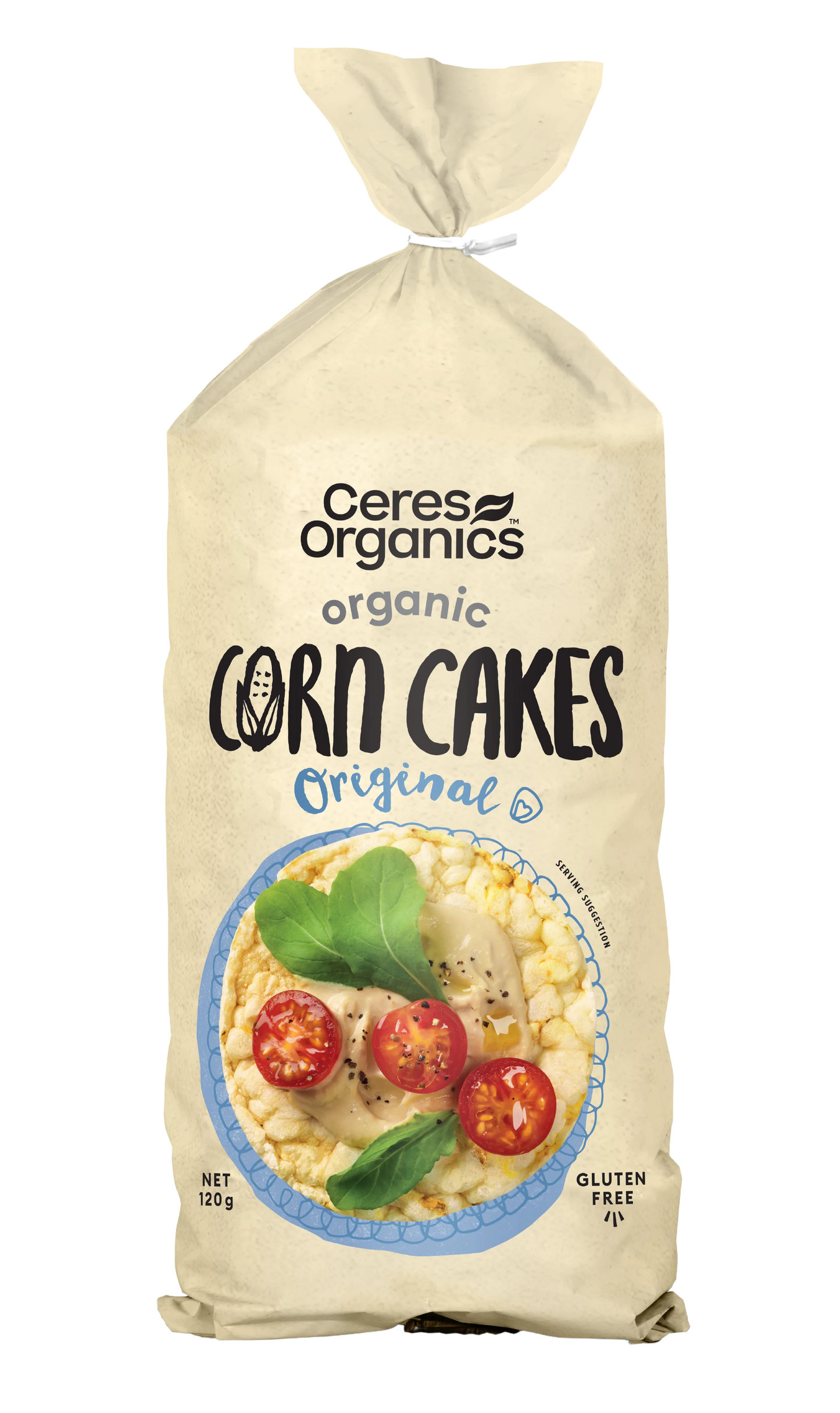 Ceres Organic - Corn Cakes 120g