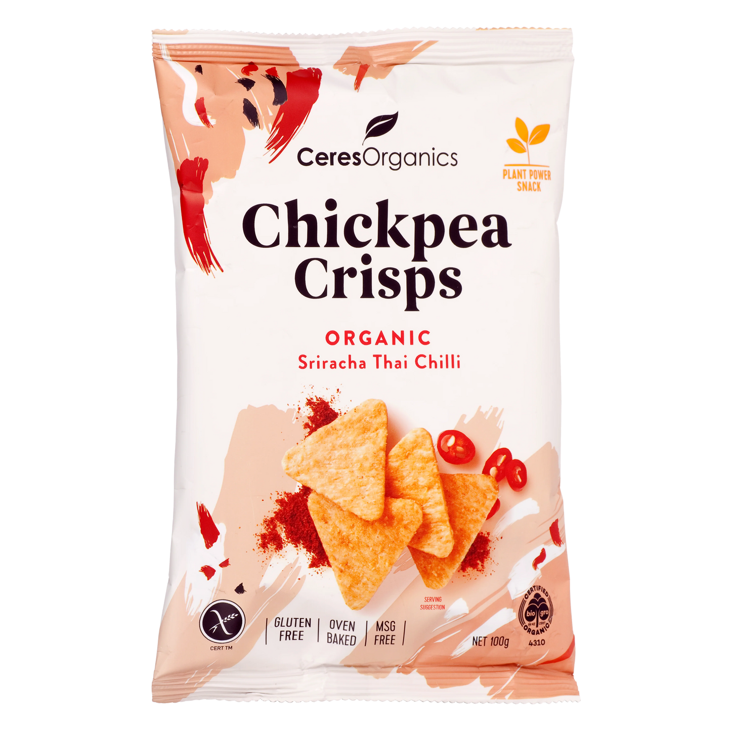 Ceres Organic - Chickpea Crisps Sriracha Thai Chill