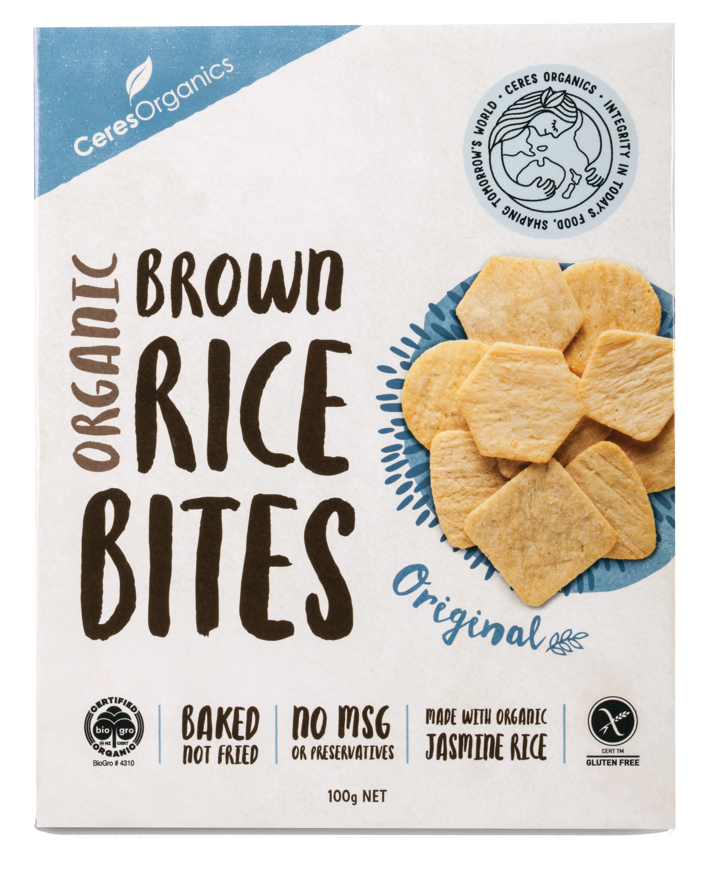 Ceres Organic - Rice Bites Original 100g
