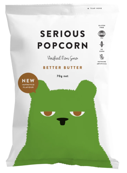 Serious Foods Co - Better Butter Popcorn 70g