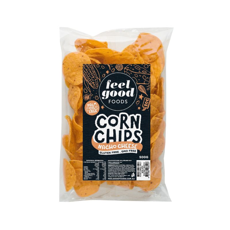 Feel Good Foods - Nacho Corn Chips 500g