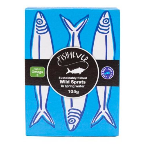 Fish4Ever - Little Sardines Spring Water 105g