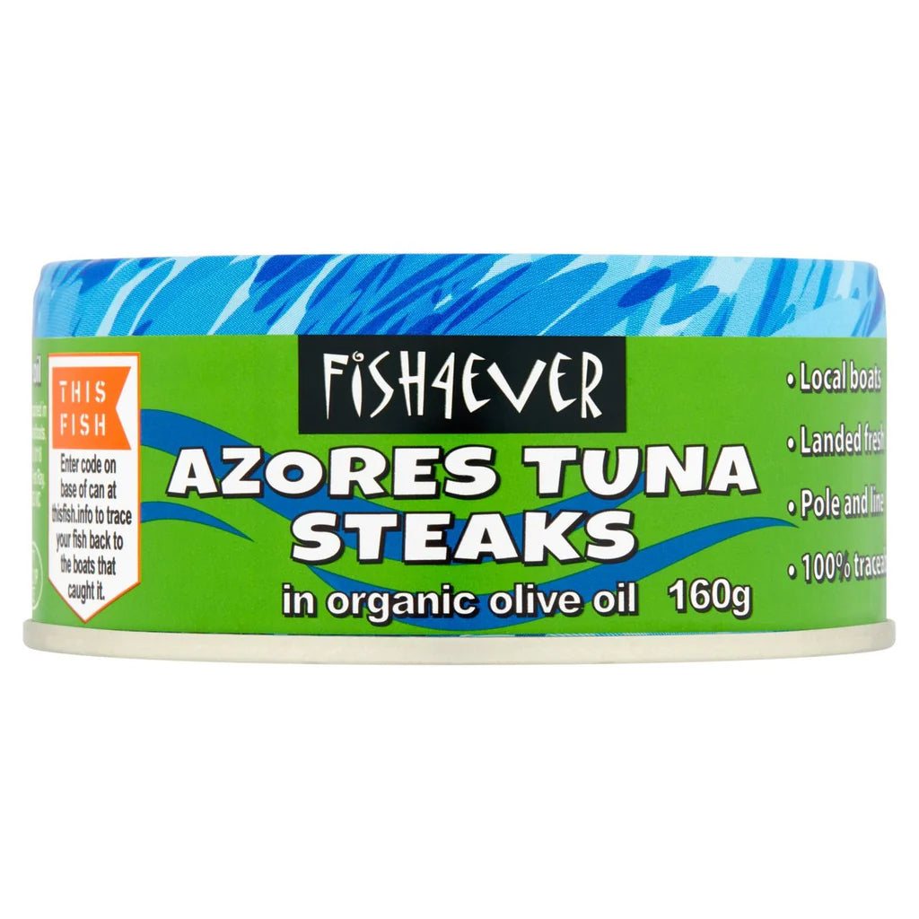 Fish4Ever - Azores Tuna Steaks Olive Oil 160g