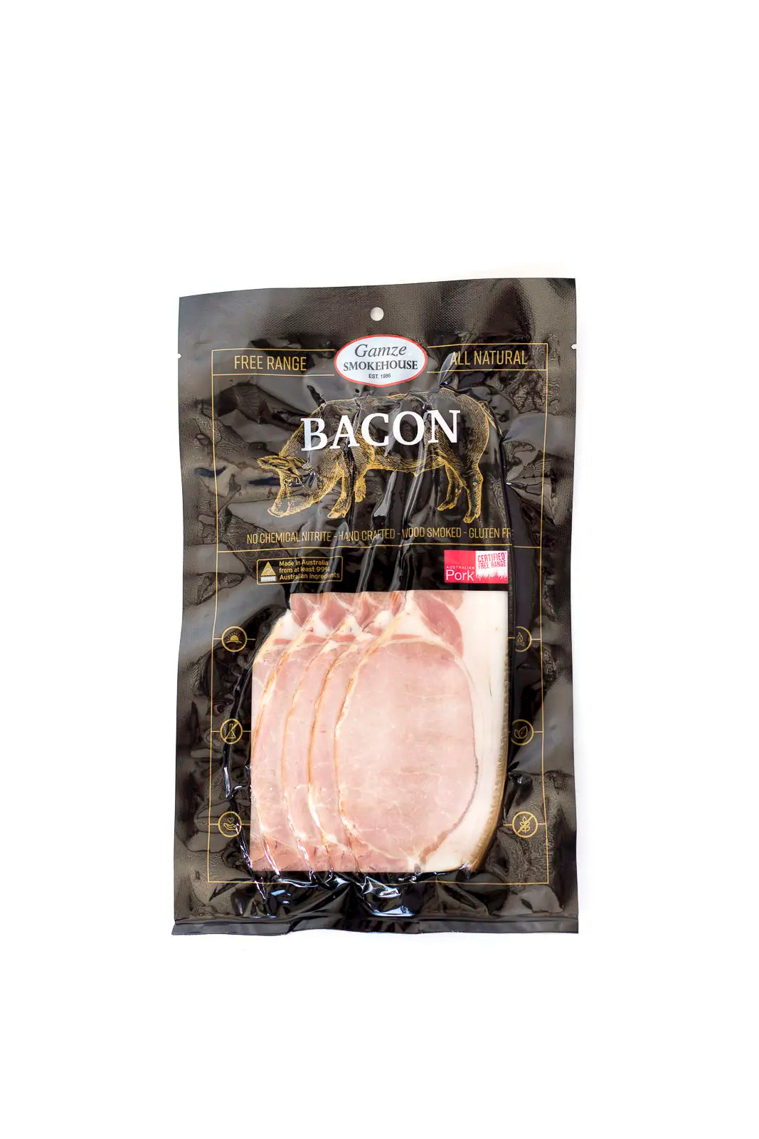 Gamze Smokehouse - Middle Bacon 200g