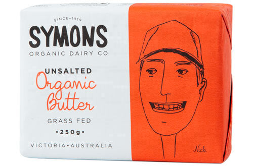 Symons Organic - Butter Unsalted 250g