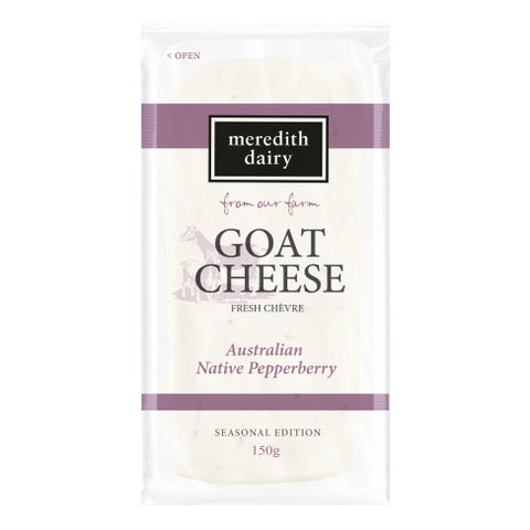 Meredith Dairy - Pepperberry Chevre 150g