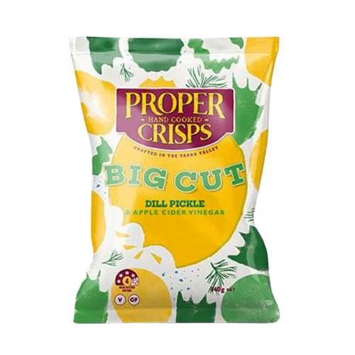 Proper Crisps - Big Cut Dill Pickle 140g