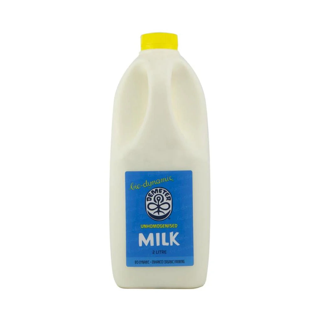 Biodynamic - Milk Demeter Bd Unhomogenised 2lt