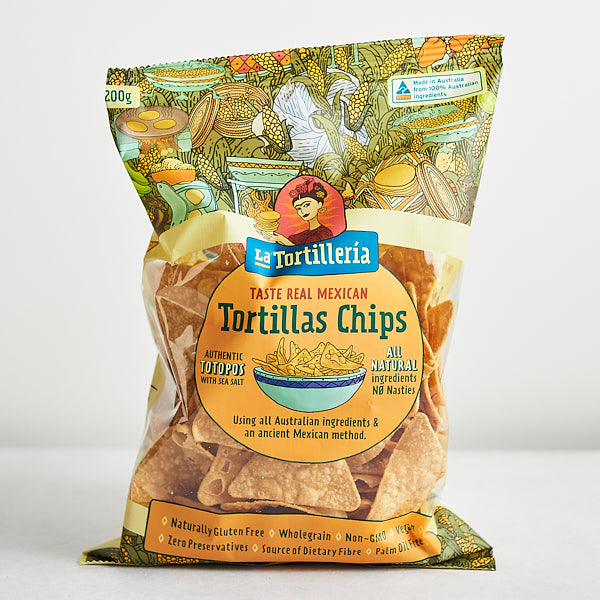 La Tortilleria - Totopos (tortilla Chips) 200g