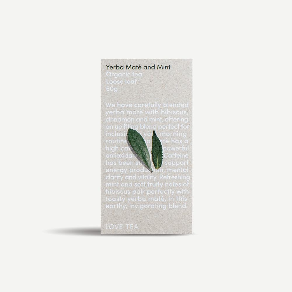 Love Tea - Yerba Mate & Mint Loose Leaf 60g
