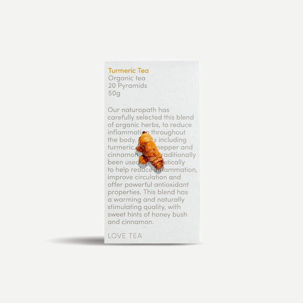 Love Tea - Turmeric Pyramids 20pk