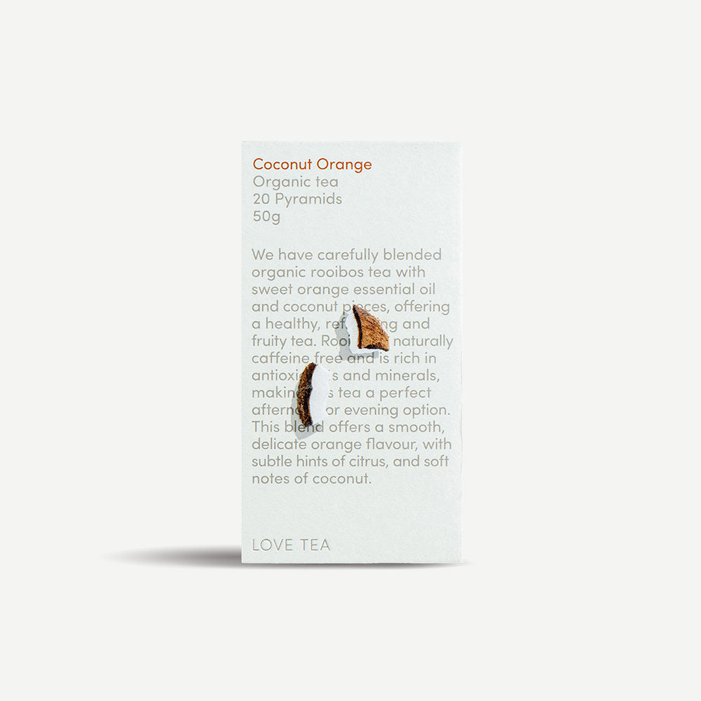 Love Tea - Coconut Orange 20 Pyramids