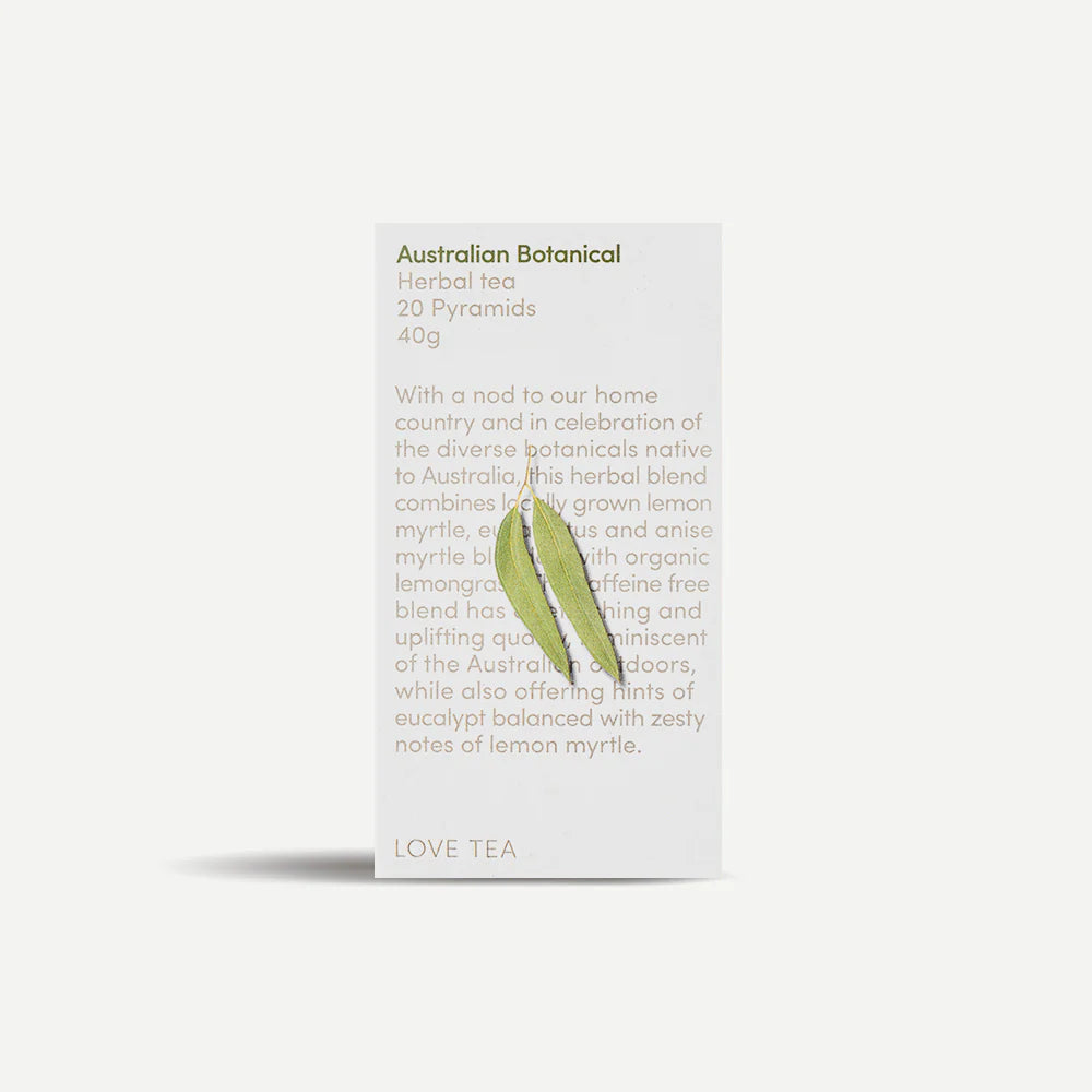 Love Tea - Australian Botanical 20 Pyramid Bags 40g