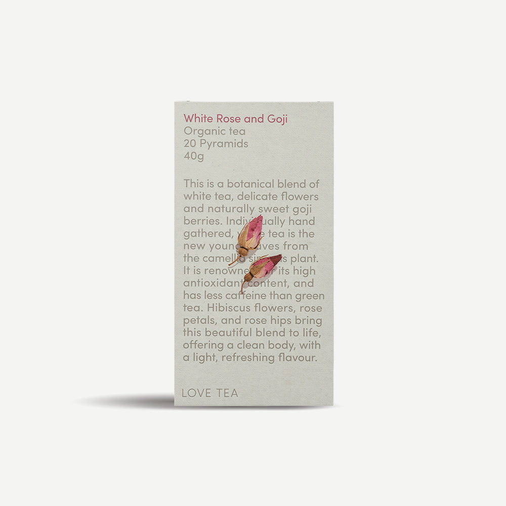 Love Tea - White Rose & Goji 20 bags