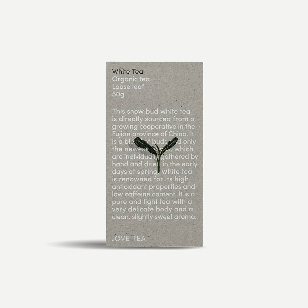 Love Tea - White Tea Loose Leaf 50g