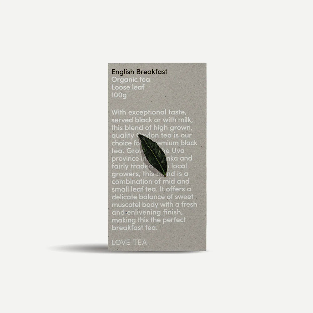 Love Tea - English Breakfast Loose Leaf 100g