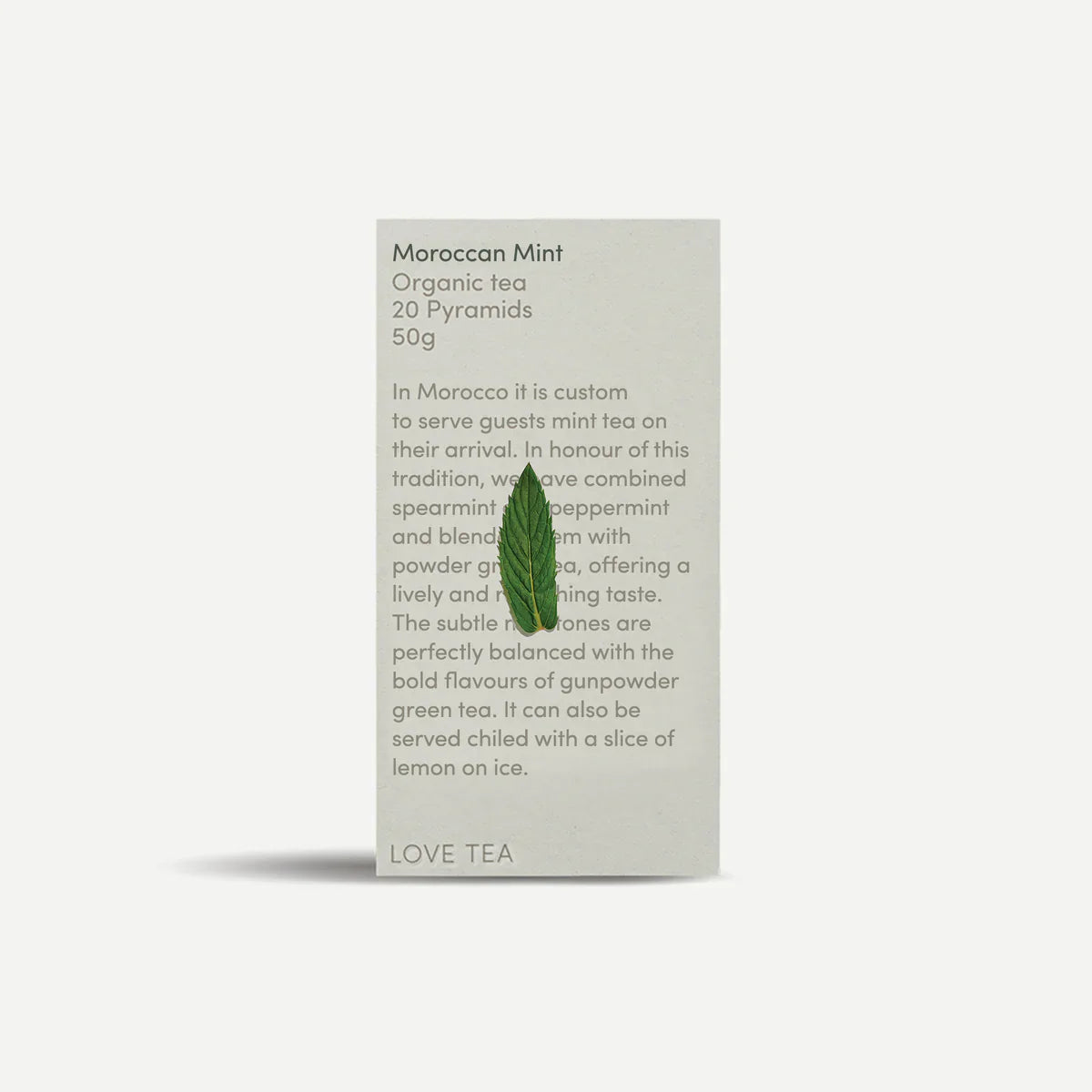 Love Tea - Moroccan Mint 20 bags 50g