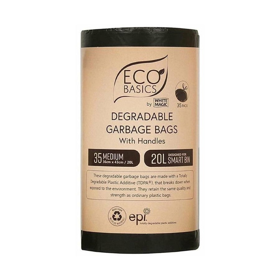 Eco Basics - Garbage Bags 35 Bags 20lt