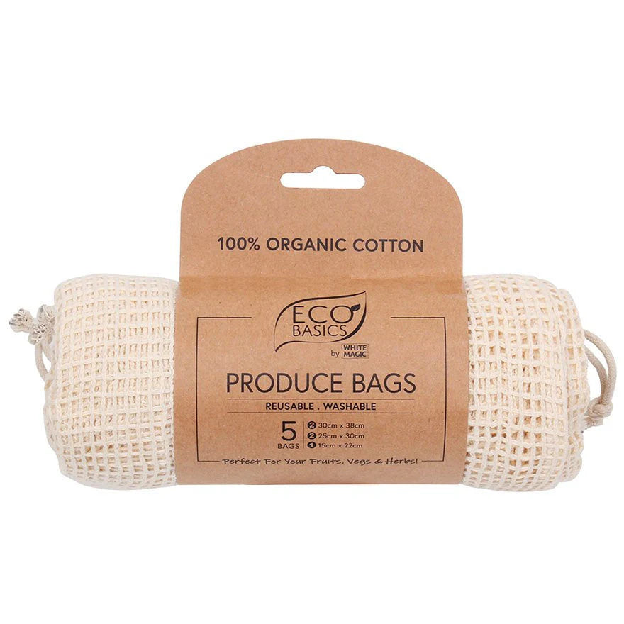 White Magic Eco Basics - Produce Bags 5 bags