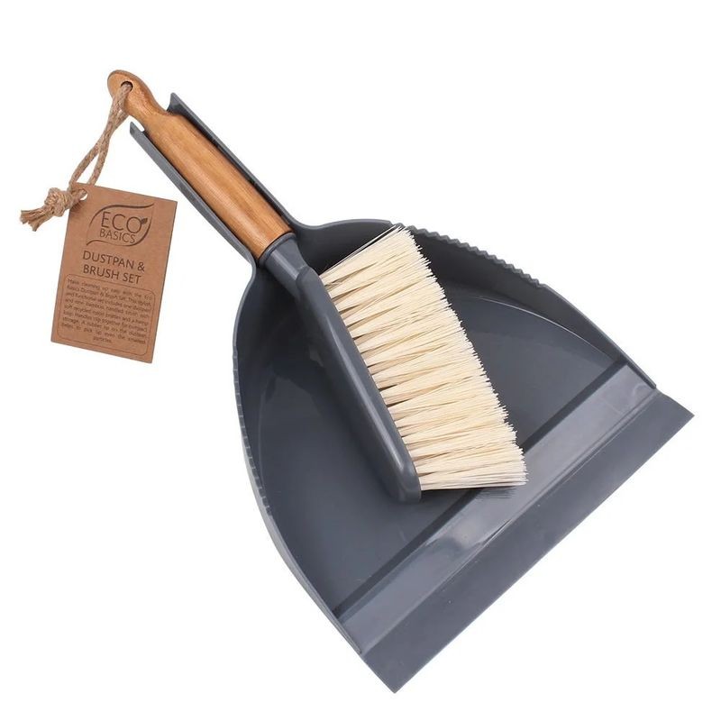 White Magic Eco Basics - Dustpan & Brush Set
