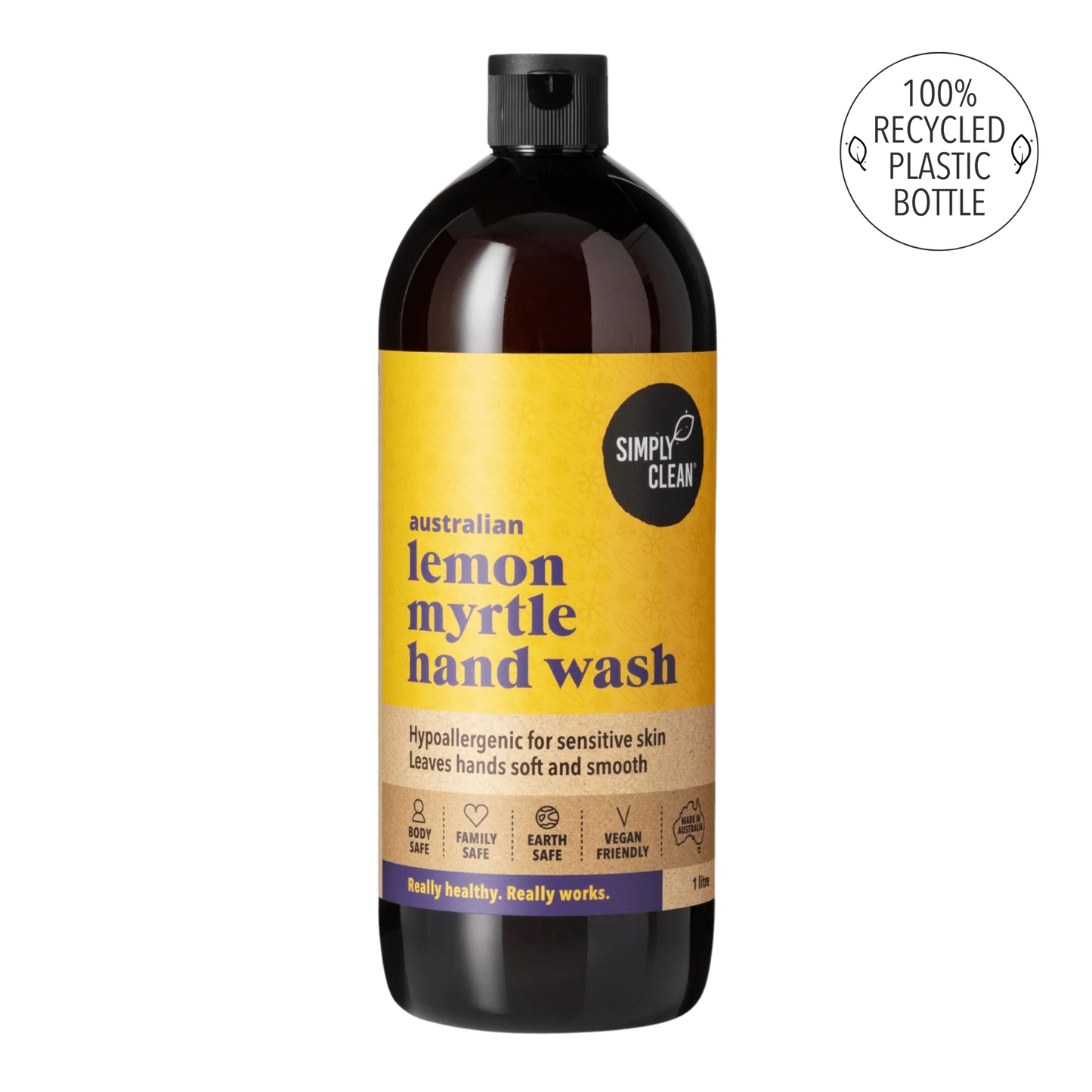 Simply Clean - Hand Wash Lemon Myrtle 1lt