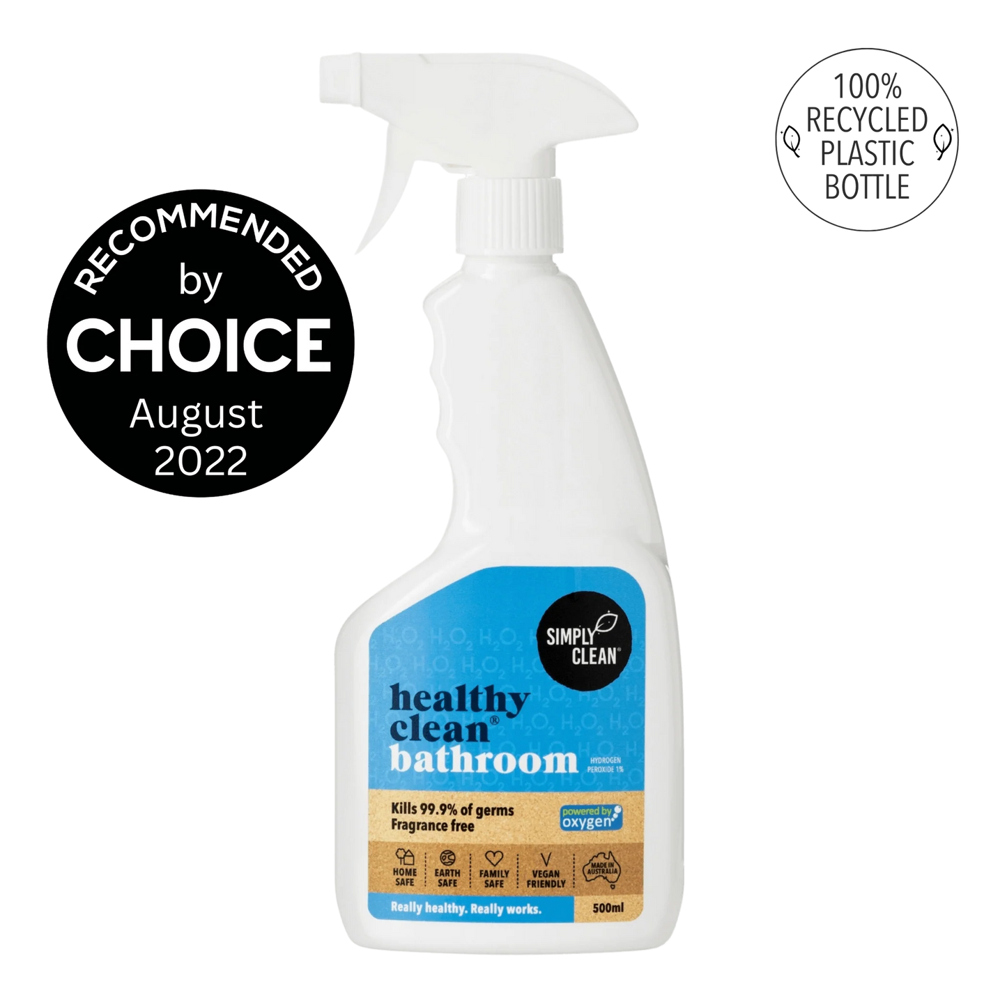 Simply Clean - Pureclean Bathroom & Shower 500ml