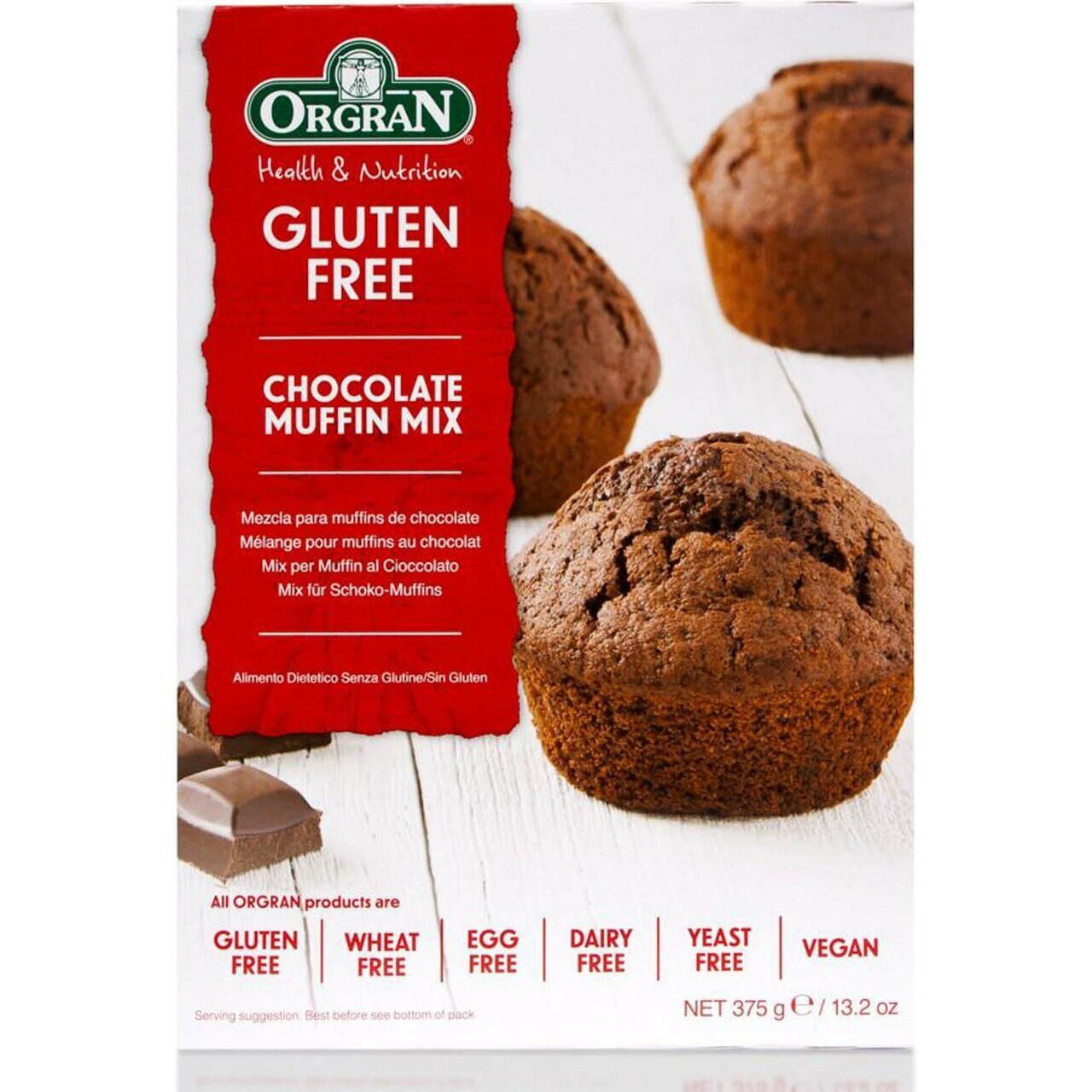 Orgran - Chocolate Muffin Mix 375g
