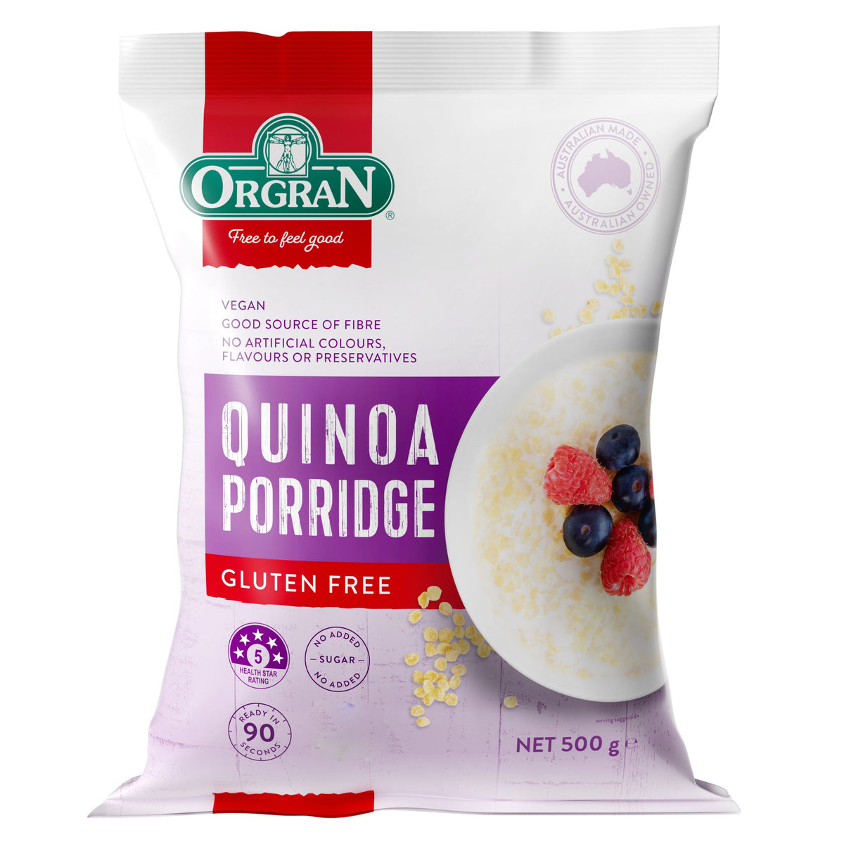 Orgran - Gluten Free Quinoa Porridge 500g