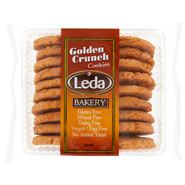 Leda - Golden Crunch Cookies 250g