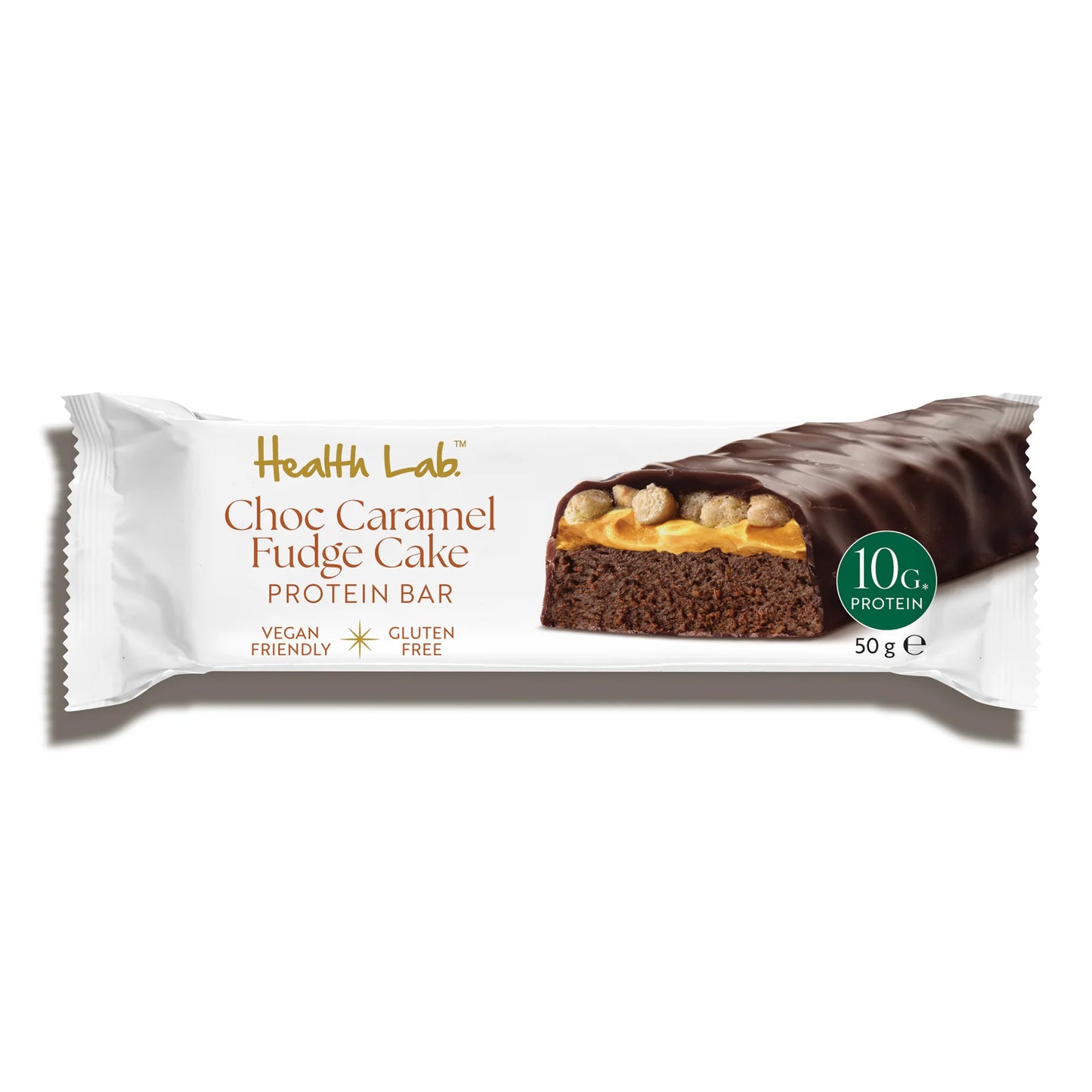 Health Lab - Protein Bar Choc Caramel Fudge Cake 50g