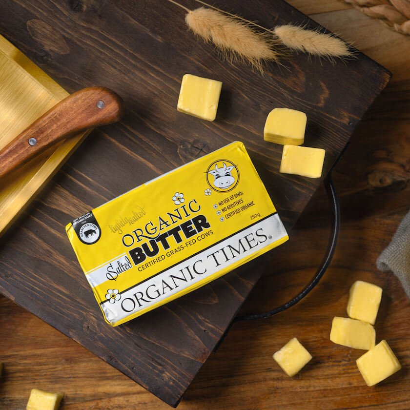Organic Times - Butter Salted 250g