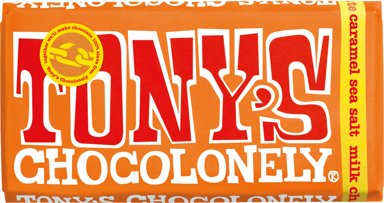 Tony's Chocolonely - Choc Milk Caramel Sea Salt 47g