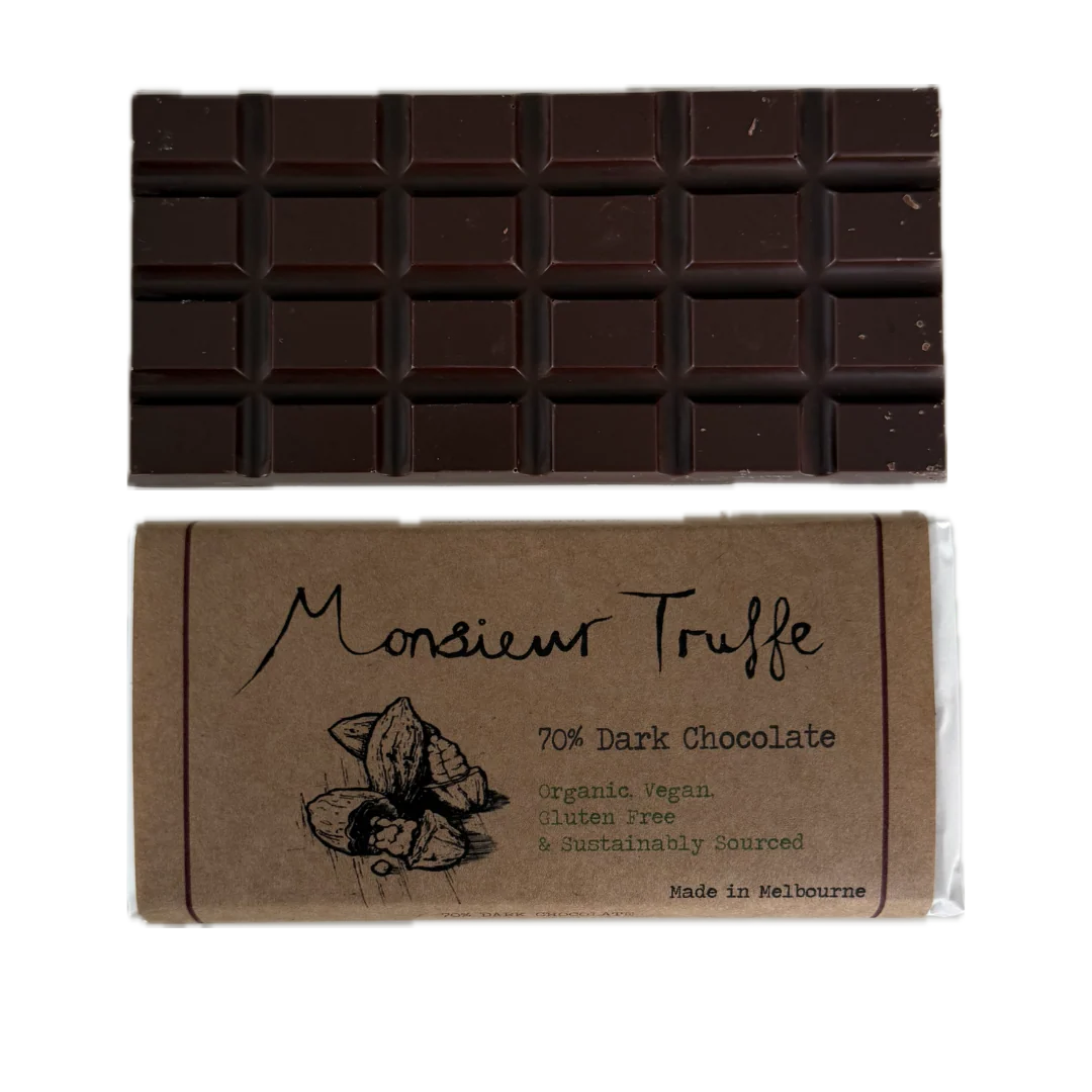 Monsieur Truffe - Dark 70% Chocolate 80g