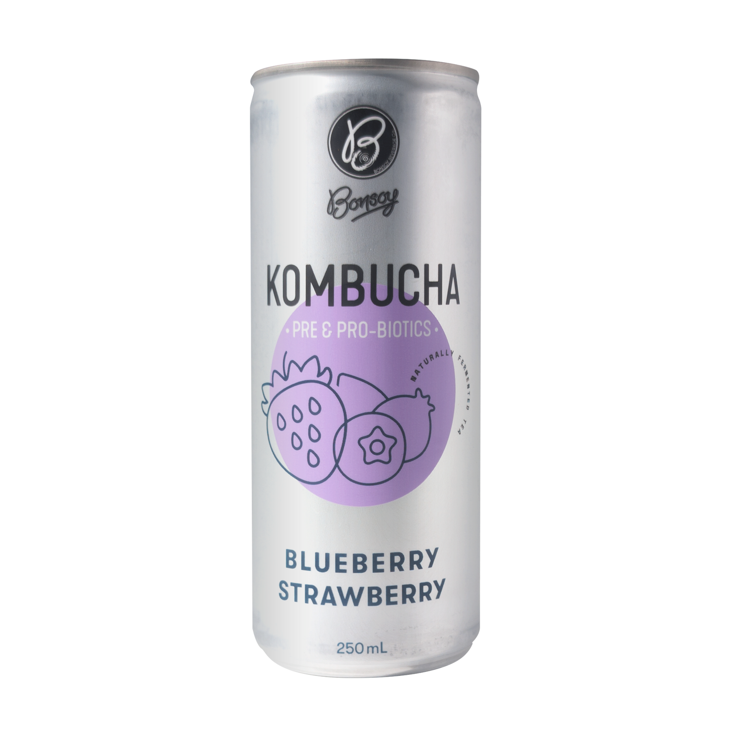 Bonsoy - Blueberry Strawberry Kombucha 250m