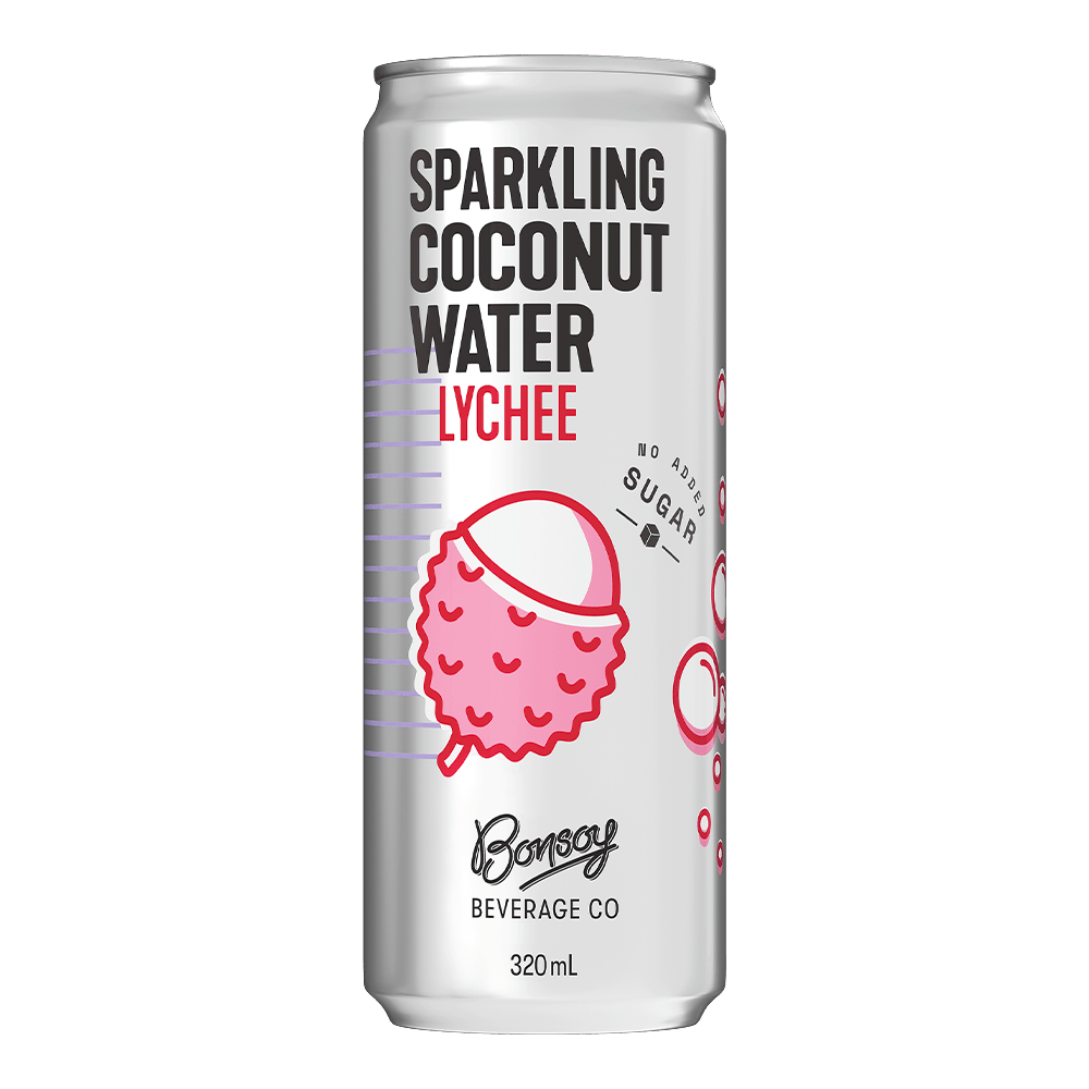 Bonsoy - Coconut Water Lychee Carton of 12 320ml