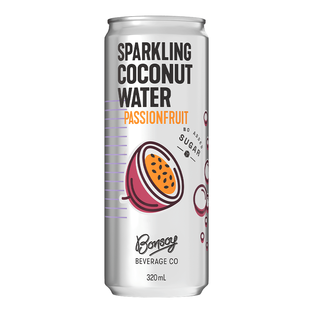 Bonsoy - Coconut Water Passionfruit Carton of 12 320ml