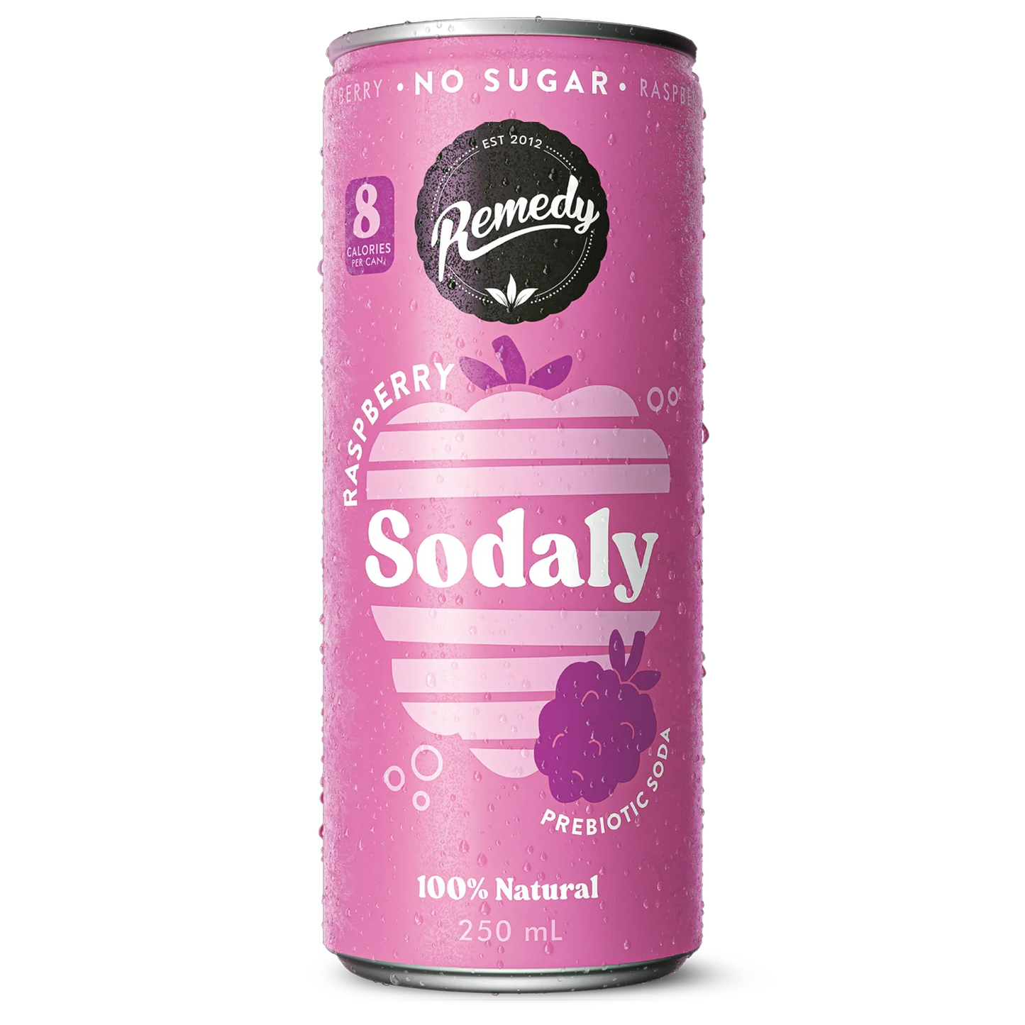Remedy Sodaly - Raspberry 250ml