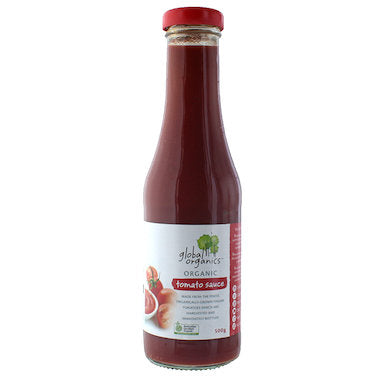 Global Organics - Tomato Sauce Ketchup 500g
