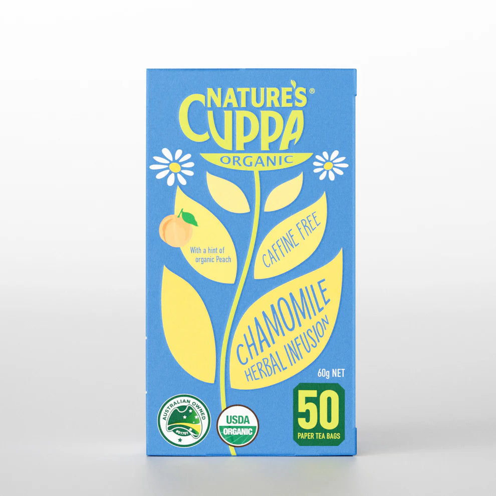 Nature's Cuppa - Chamomile Peach Tea 50s