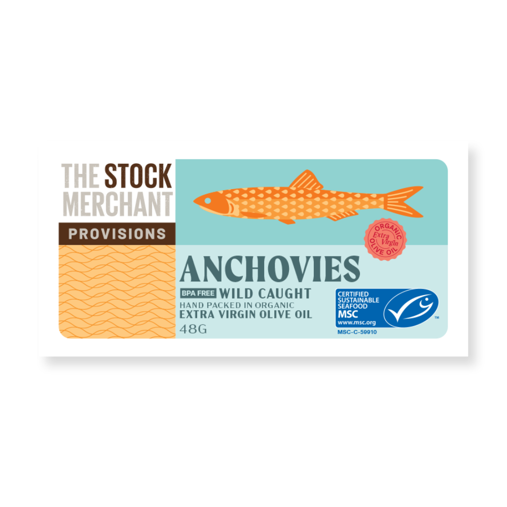 Stock Merchant - Anchovies 48g